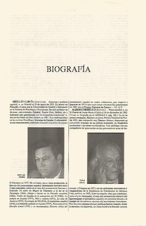 LAMINA ESPASA 31240: Articulo BIOGRAFIA