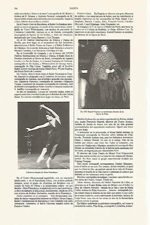 LAMINA ESPASA 31245: Maia Plisetskaya y Rudolf Nureiev