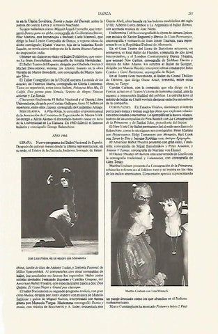 LAMINA ESPASA 31246: Jose Luis Ponce y Martha Graham con Liza Minelli