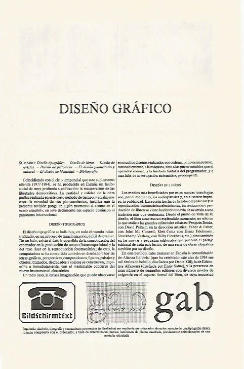 LAMINA ESPASA 31249: Articulo DISEÑO GRAFICO