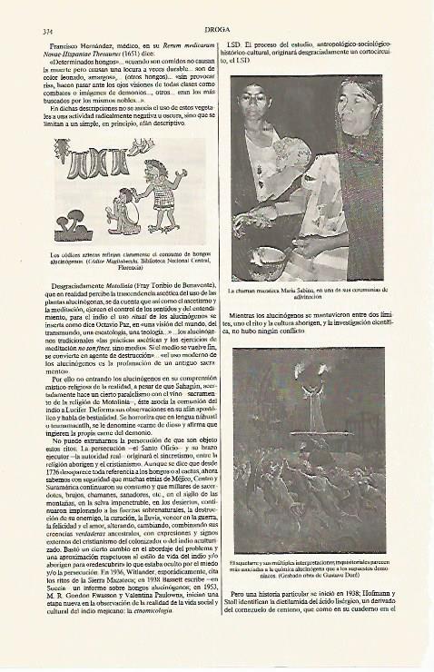 LAMINA ESPASA 31253: La chaman Maria Sabina