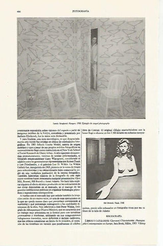 LAMINA ESPASA 31262: Hangers por Sandy Skoglund y Nude por Bill Brandt