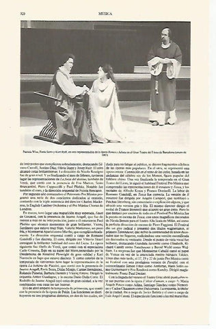 LAMINA ESPASA 31276: Escena de la opera Romeo y Julieta en el Liceu