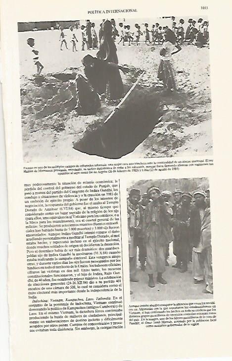 LAMINA ESPASA 31281: Campo de refugiados saharauis