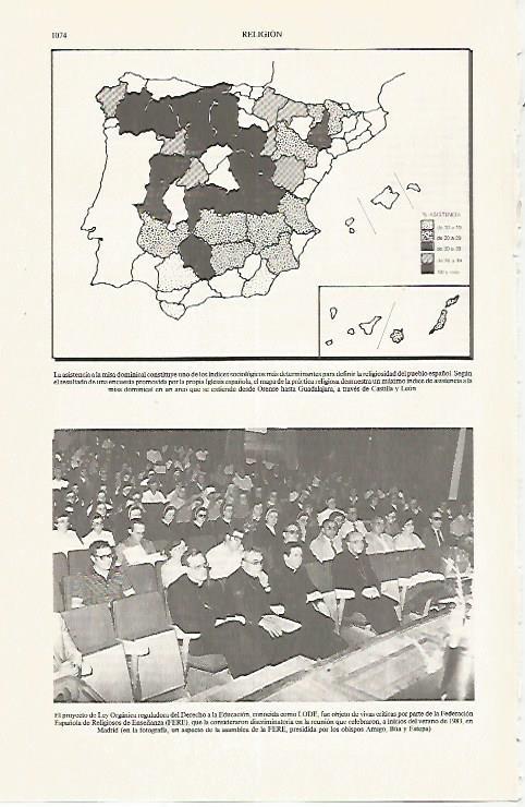 LAMINA ESPASA 31287: Reunion de la Federacion Española de Religiosos de la Enseñanza 
