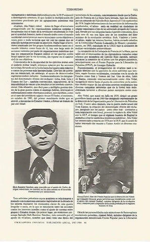LAMINA ESPASA 31299: Illich Ramirez Sanchez o Carlos