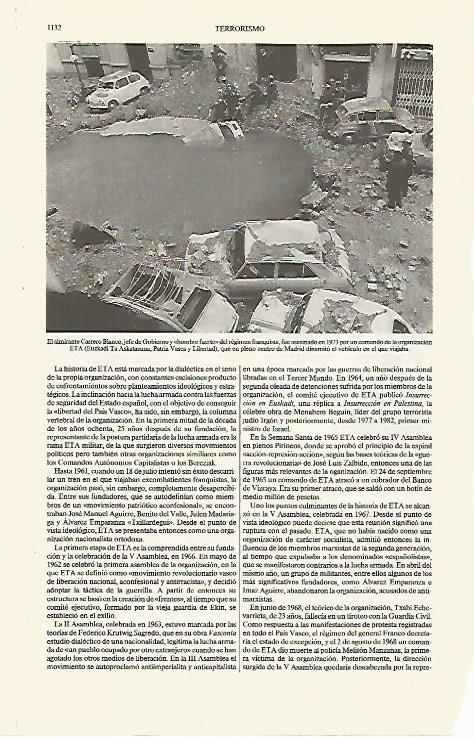 LAMINA ESPASA 31304: Explosion del atentado contra Carrero Blanco