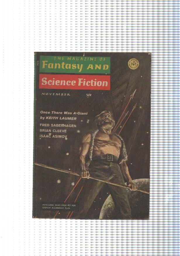 Fantasy and Science Fiction Vol. 35 : Once There A. Giant-The Kings of the Sea-The Devil  Exile-Coins