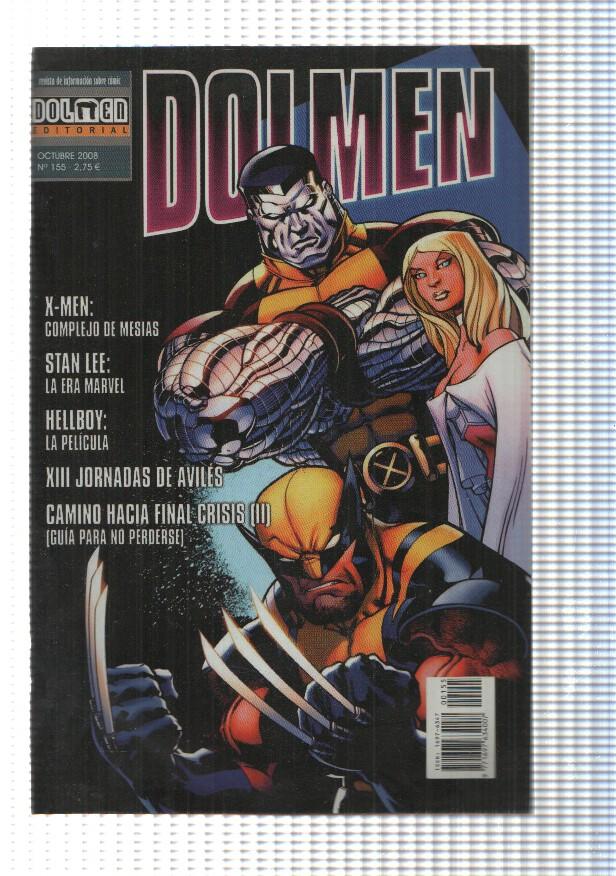 Revista sobre comic: Domen num 155, Oct 2008. X-Men complejo de Mesias, Stan Lee: La era Marvel