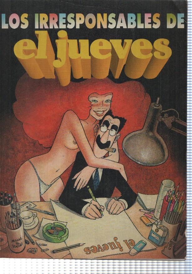 Revista: Los irresponsables de El Jueves. Numero Especial 15 años y un dia. Textos: Joan Tharrats