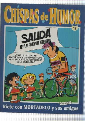 Comic: Chispas de Humor num 12 - Incluye Mortadelo Extra 60, Zipi Zape Extra 57, TBO num 75