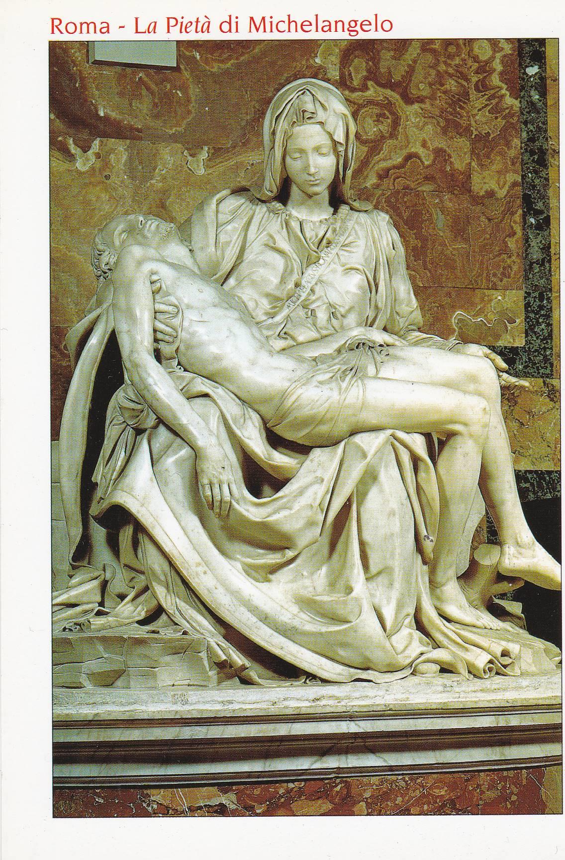 POSTAL B9505: ROMA: CIUDAD DEL VATICANO. LA PIETA DE MICHELANGELO
