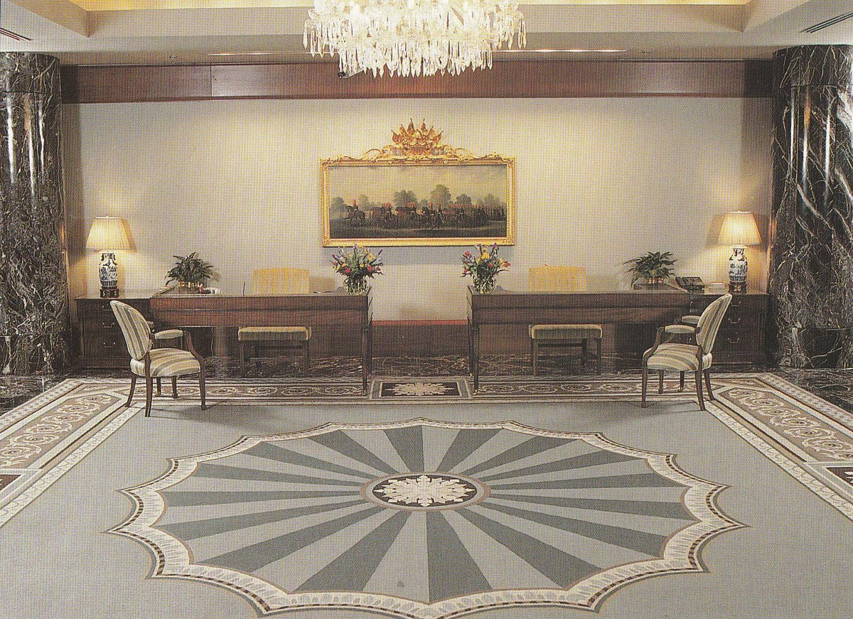 POSTAL B9507: HOTEL LAFAYETTE: VESTIBULO