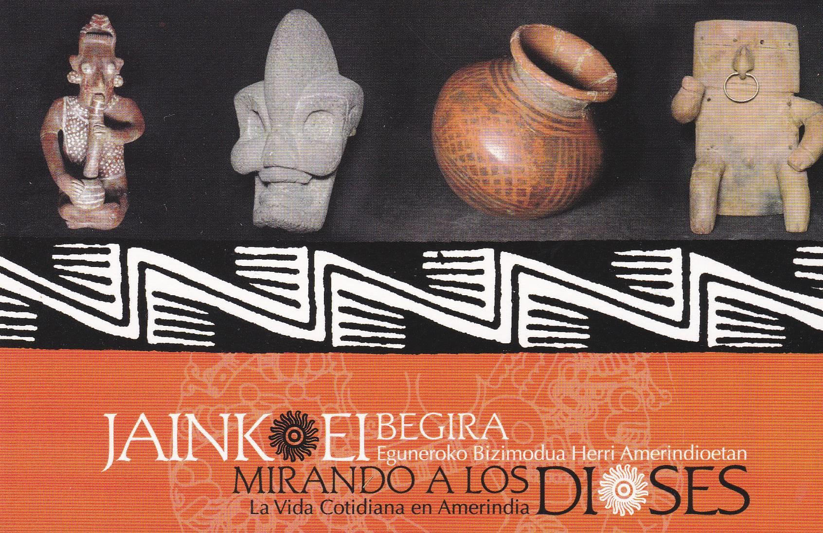 POSTAL B9531: MIRANDO A LOS DIOSES. EXPOSICION