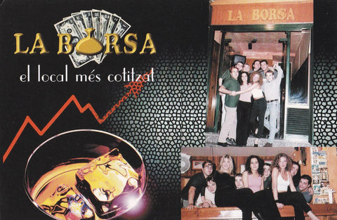 POSTAL B9533: LA BORSA. LOCAL