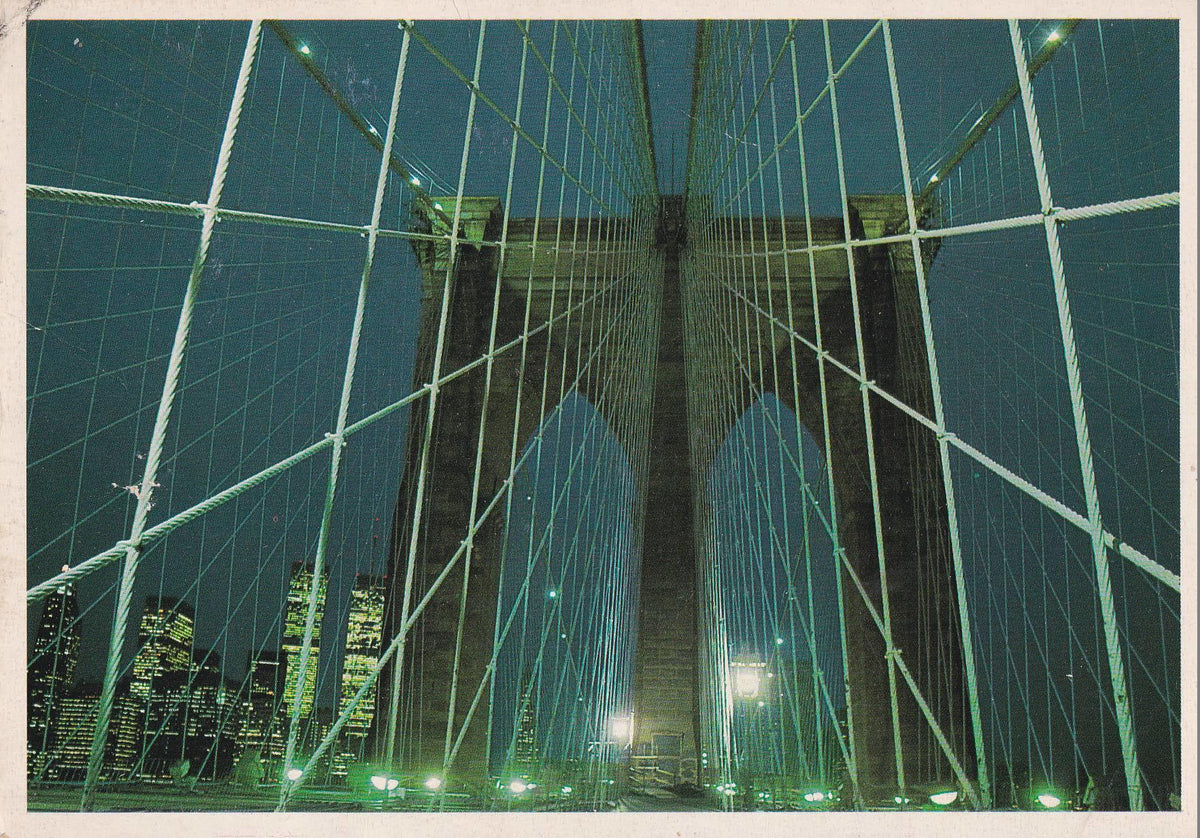POSTAL B9535: NUEVA YORK: PUENTE DE BROOKLYN