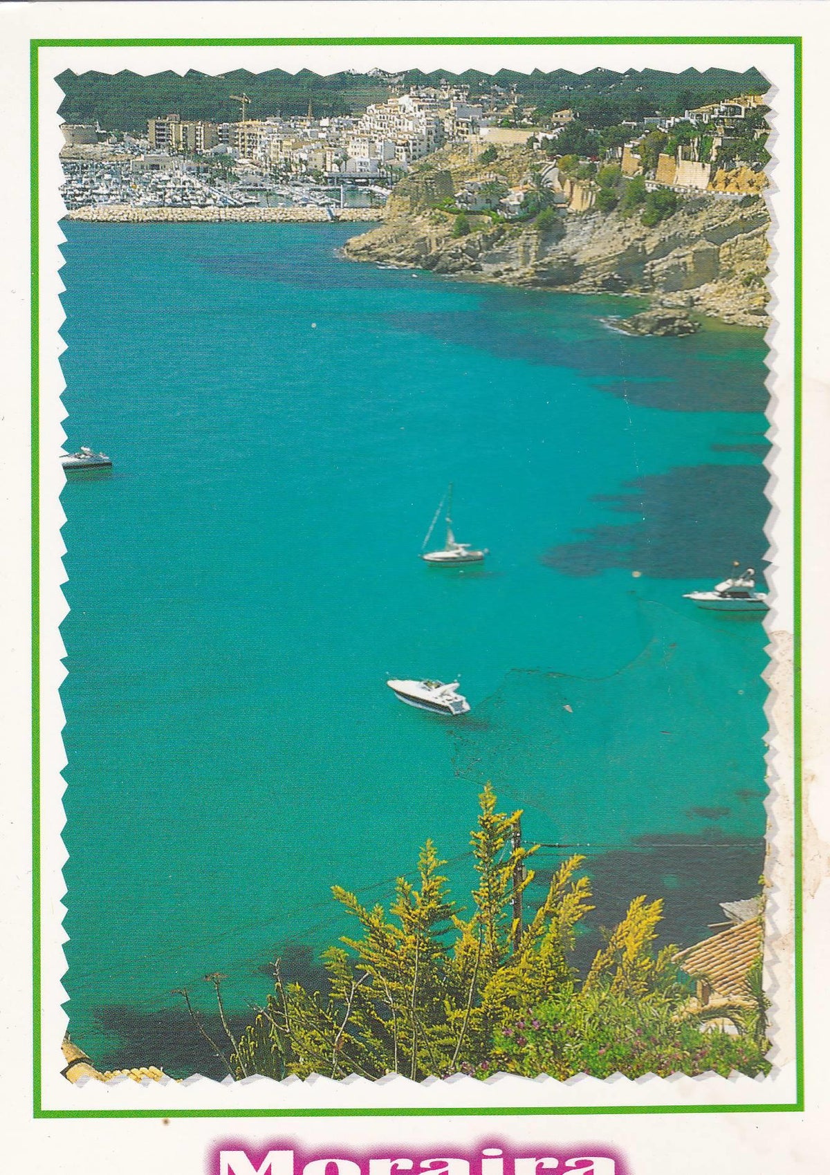 POSTAL B9541: MORAIRA: VALENCIA