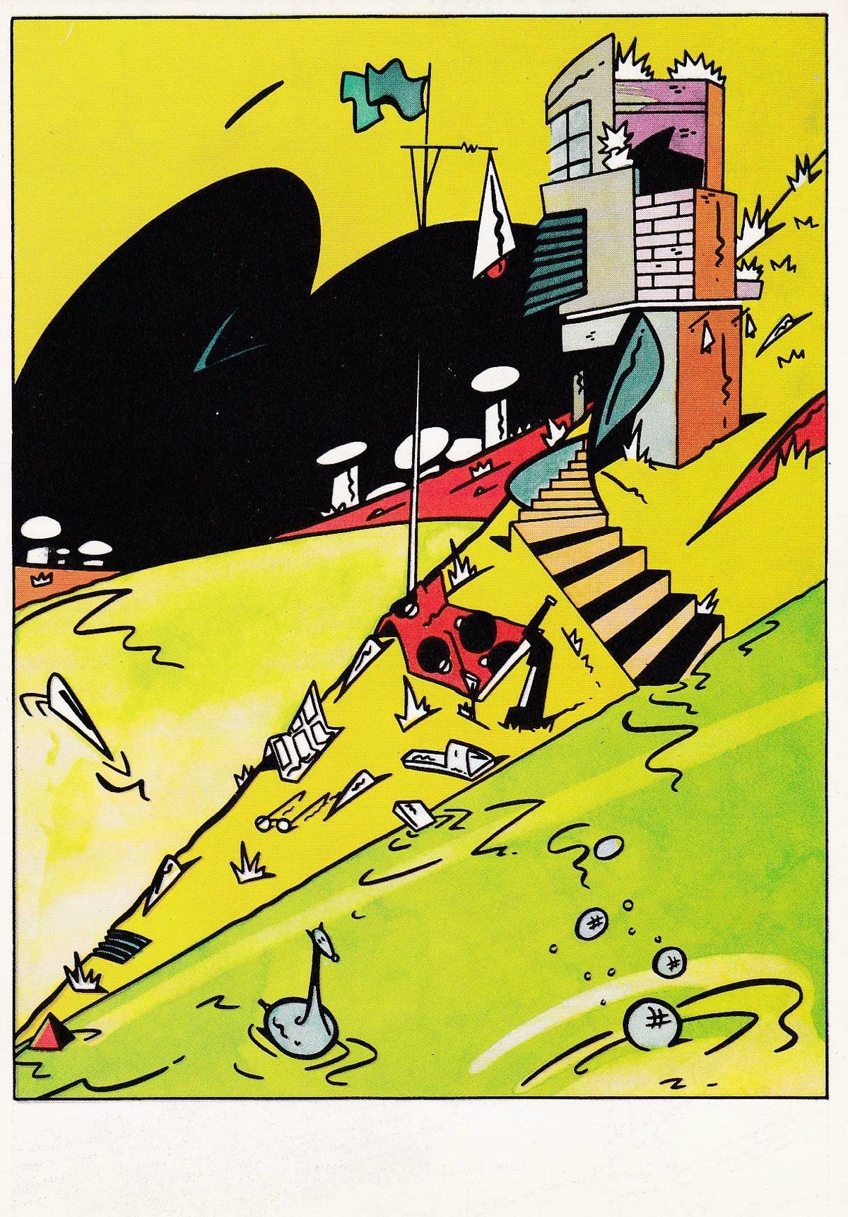 POSTAL B9545: FUTURAMA: NORMA EDITORIAL