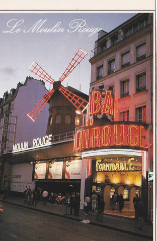 POSTAL B9593: PARIS: LE MOULIN ROUGE