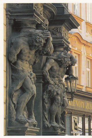 POSTAL B9595: PRAGA: CLAM