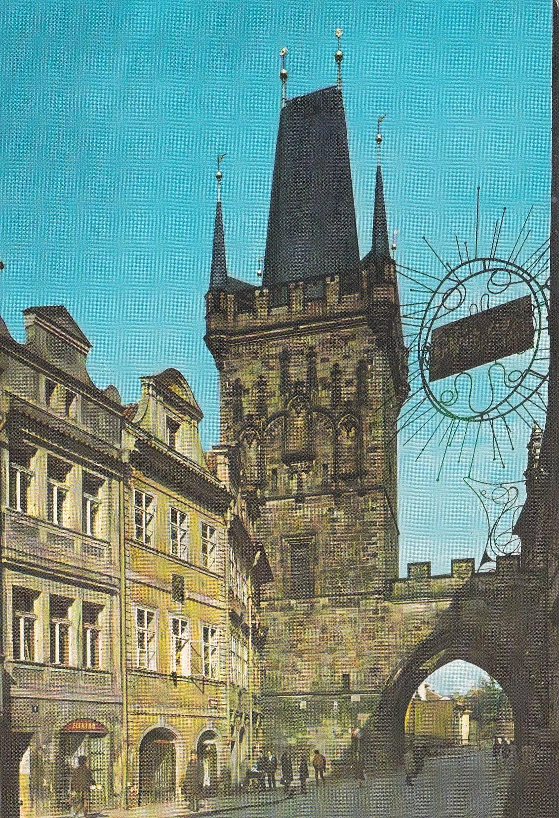 POSTAL B9596: PRAGA: PUENTE EN LESSER TOWN