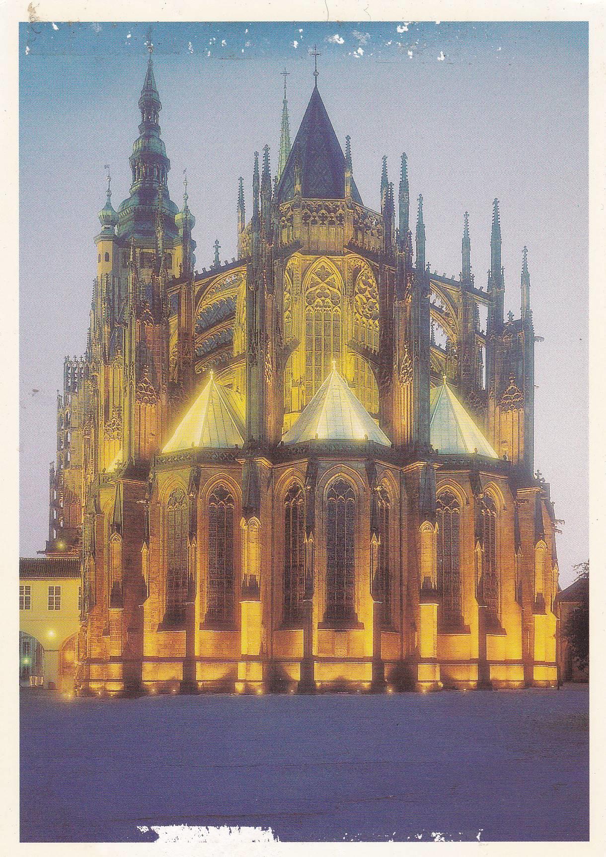 POSTAL B9597: PRAGA: CATEDRAL