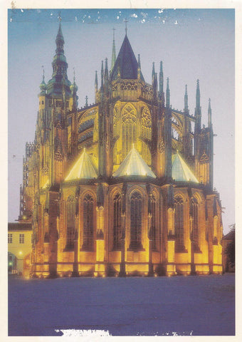 POSTAL B9597: PRAGA: CATEDRAL