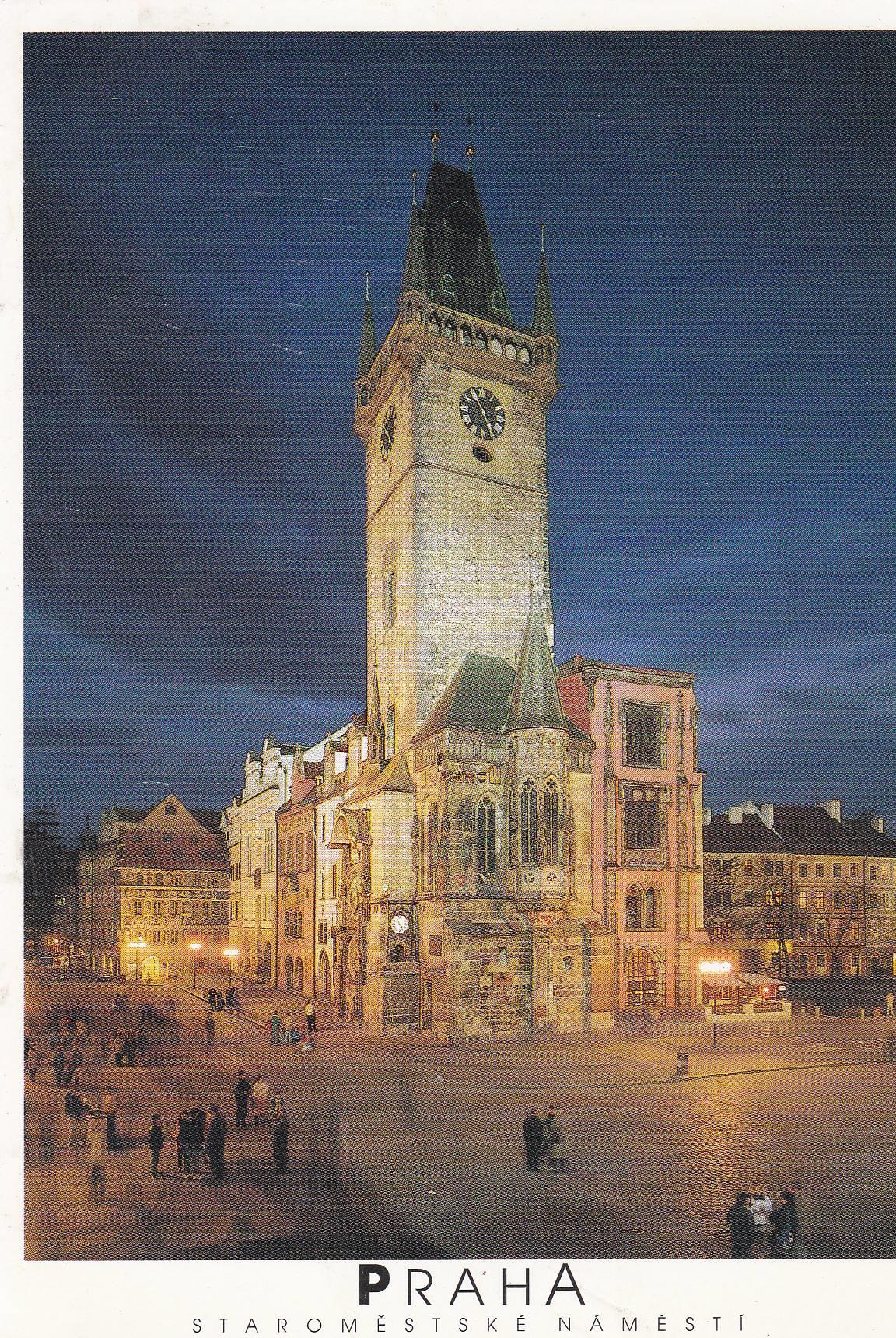 POSTAL B9598: PRAGA: STAROMESTSKI NAMESTI