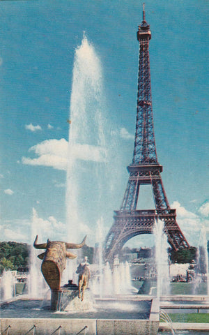 POSTAL B9601: PARIS: LA TORRE EIFFEL