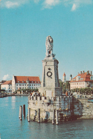 POSTAL B9604: ALEMANIA: LINDAU I. BODENSEE