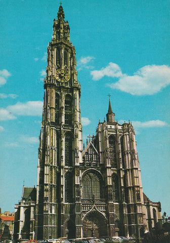POSTAL B9606: ANTWERPEN: CATEDRAL