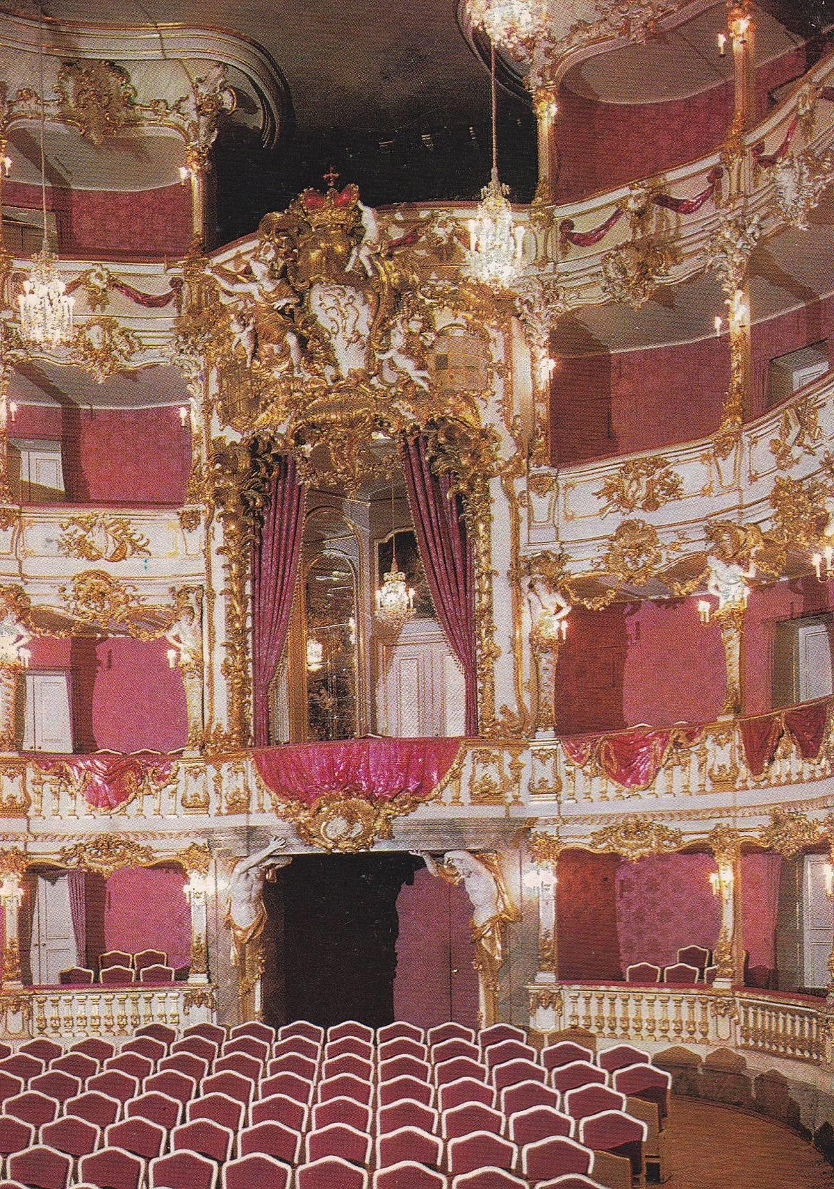 POSTAL B9615: ALEMANIA: ALTES RESIDENZTHEATER