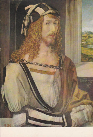POSTAL B9619: MUSEO DEL PRADO: ALBERTO DURERO. AUTORRETRATO