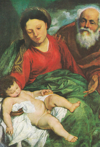 POSTAL B9630: VAN DYCK. LA FAMILIA