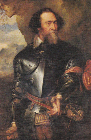 POSTAL B9631: VAN DYCK: EL CONDE DE BERG