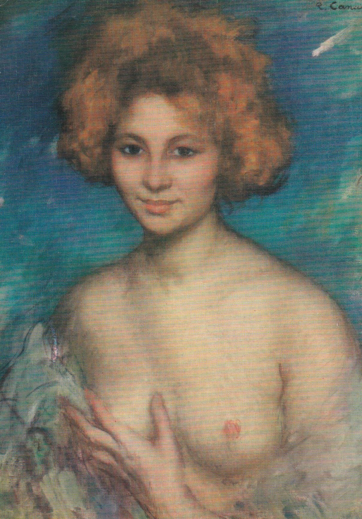 POSTAL B9633: R. CAMILE: MUJER DESNUDA