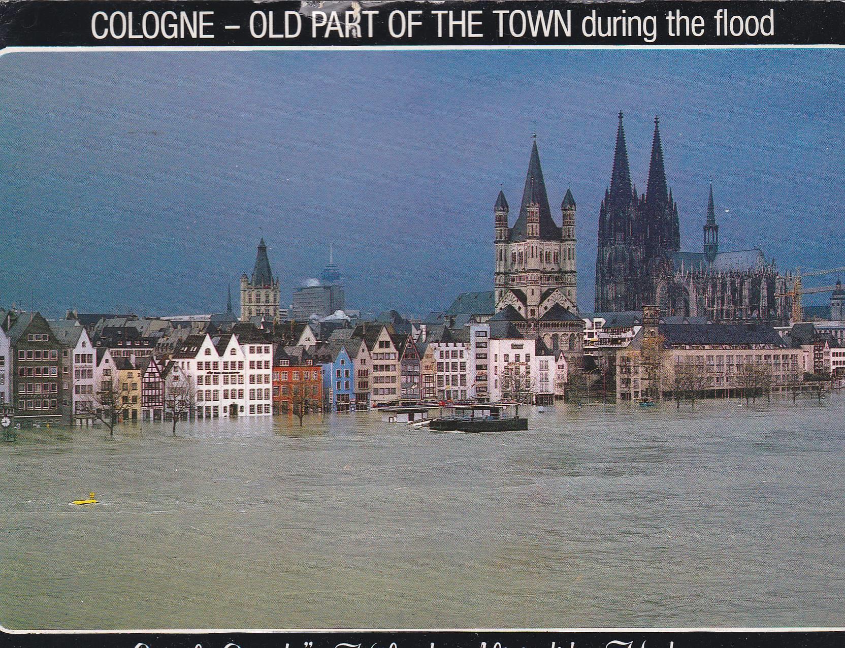 POSTAL B9638: ALEMANIA: COLOGNE