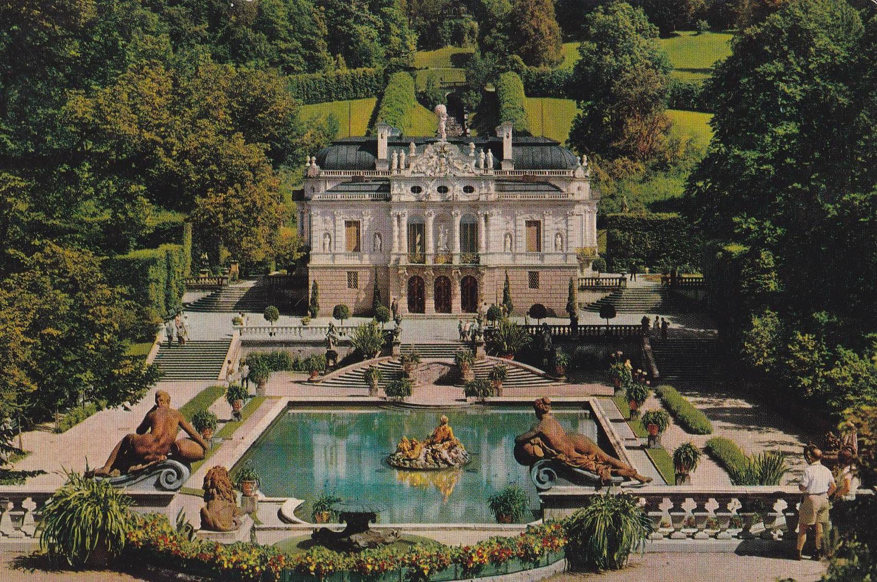 POSTAL B9640: ALEMANIA: PALACIO LINDERHOF