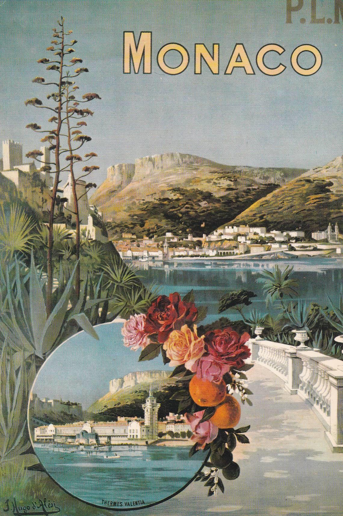 POSTAL B9643: MONACO: POSTAL VINTAGE CASINO