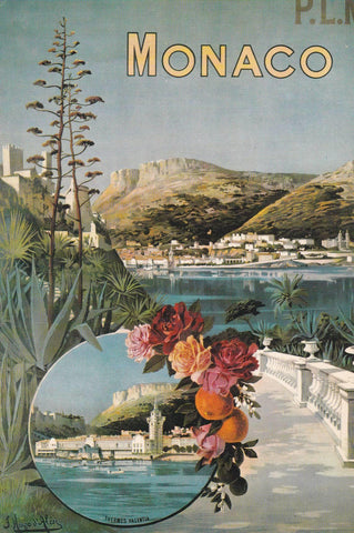 POSTAL B9643: MONACO: POSTAL VINTAGE CASINO