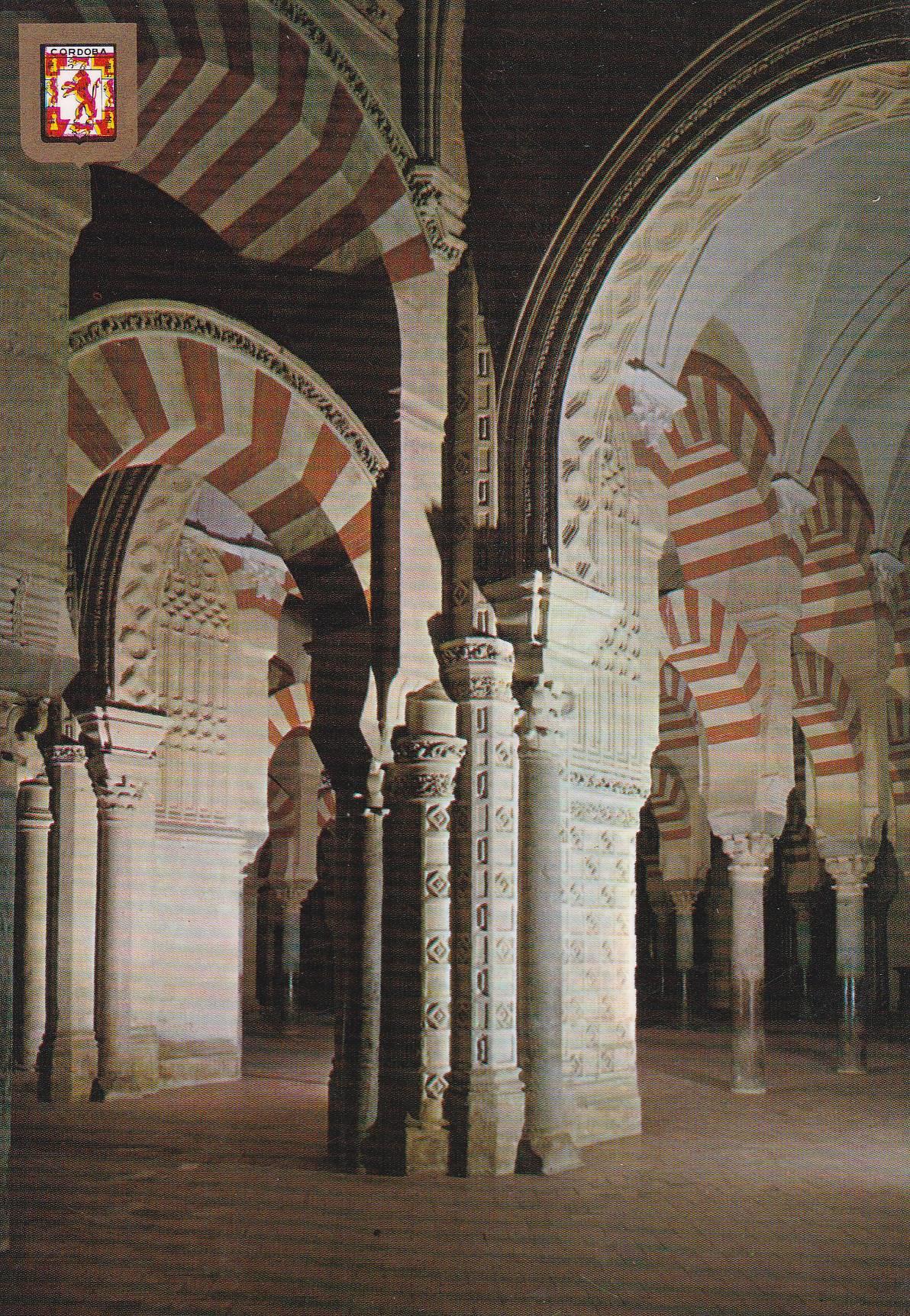 POSTAL B9663: CORDOBA. MEZQUITA. CATEDRAL. SX