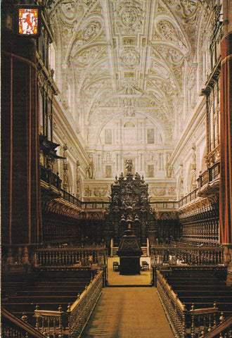 POSTAL B9689: CORDOBA. MEZQUITA. CATEDRAL. SX