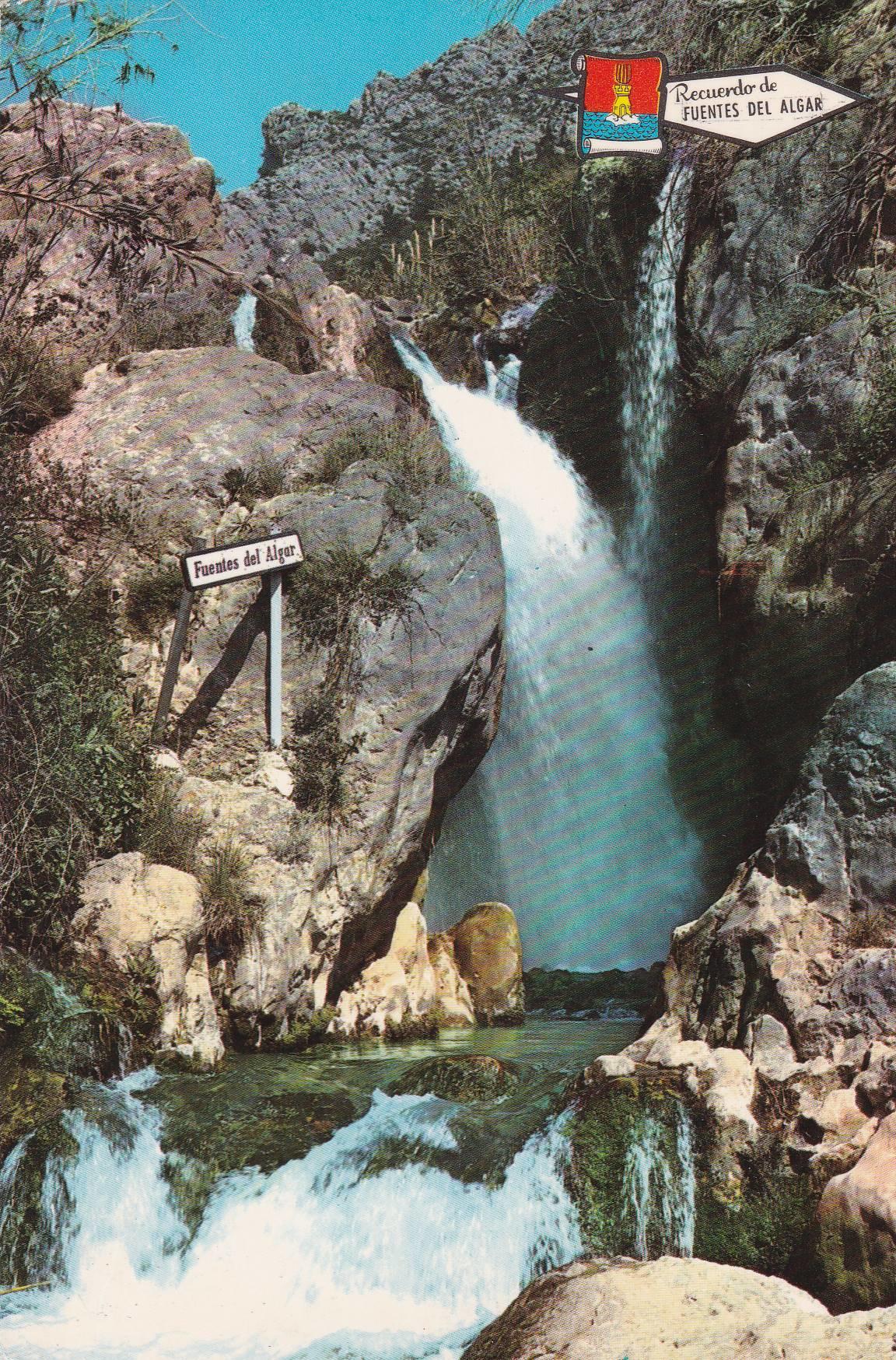 POSTAL B9722: CALLOSA DE ENSARRIA. FUENTES DEL OLGAR