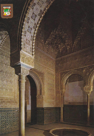 POSTAL B9739: GRANADA: LA ALHAMBRA. 