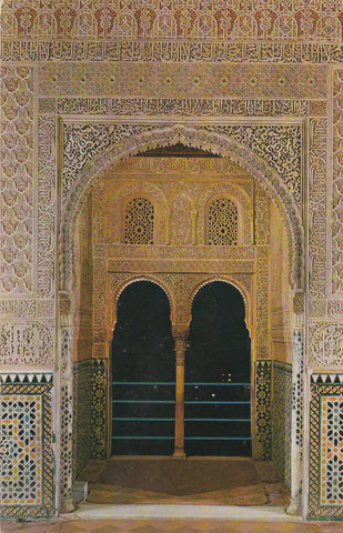 POSTAL B9743: GRANADA: LA ALHAMBRA. 