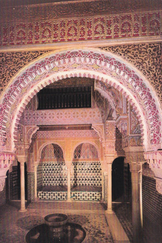 POSTAL B9744: GRANADA: LA ALHAMBRA. 