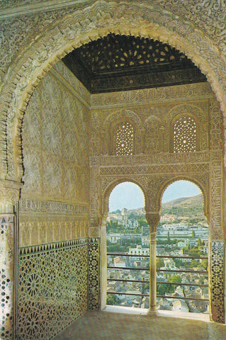 POSTAL B9750: GRANADA: LA ALHAMBRA. 