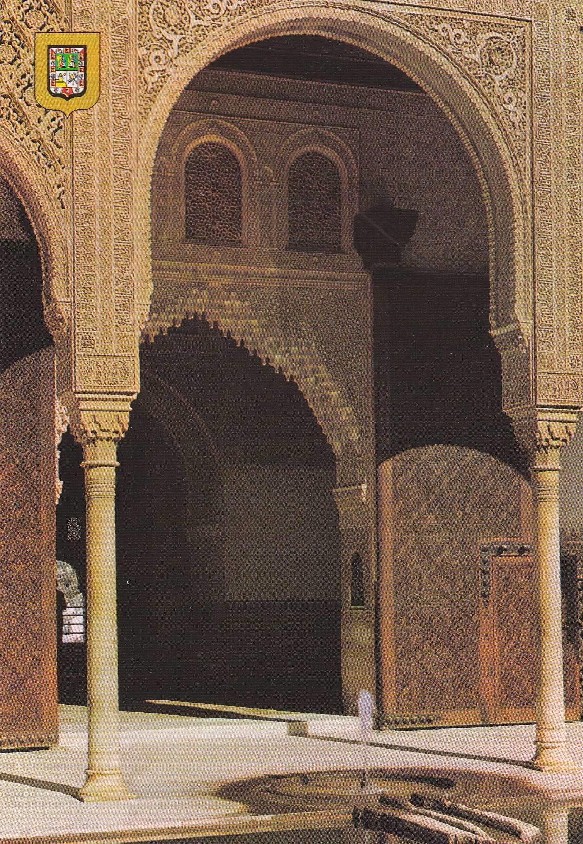 POSTAL B9757: GRANADA: LA ALHAMBRA. PATIO LEONES