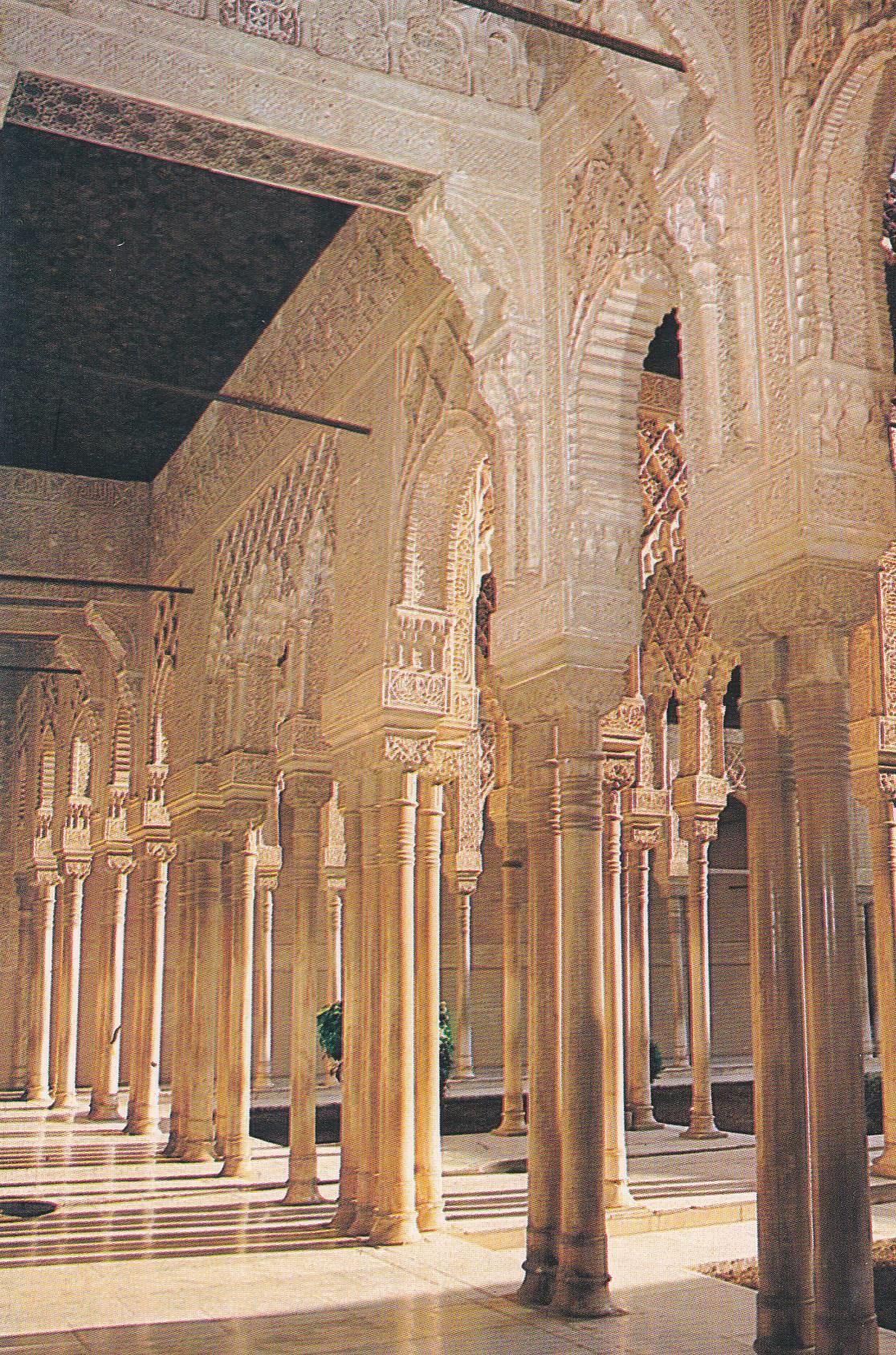 POSTAL B9769: GRANADA: LA ALHAMBRA. PATIO LEONES