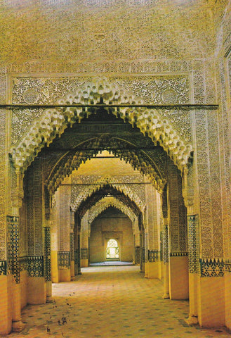 POSTAL B9770: GRANADA: LA ALHAMBRA. PATIO LEONES